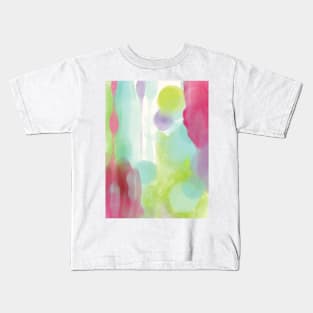 Abstract Art Summer Vibes Kids T-Shirt